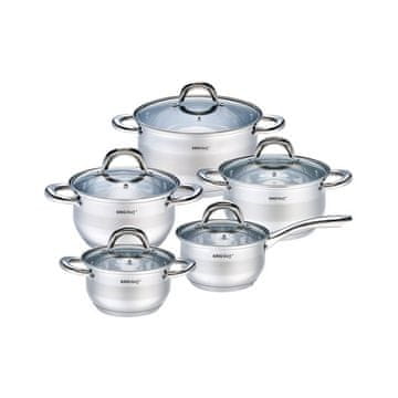 KINGHoff 10-delni komplet posode 8774