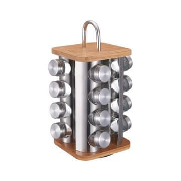 KLAUSBERG Stojalo za začimbe 16 posod 31277