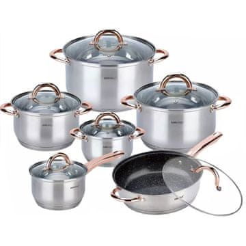 KINGHoff 12-delni komplet loncev 45743