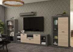 nabbi Polica Dolin S - grafit
