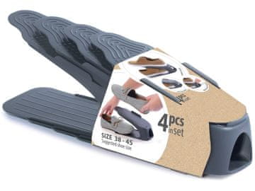 nabbi IOBM4 SET plastično stojalo za čevlje 38-45 (4 kosi)