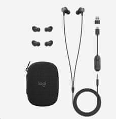 Logitech Zone žične slušalke za ušesa Teams - GRAPHITE - EMEA