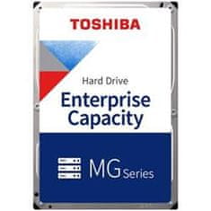 Toshiba Trdi disk strežnik (3,5", 6TB, 256MB, 7200 vrtljajev na minuto, SATA 6 GB/s, 512E)