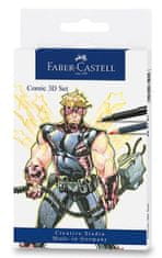 Faber - Castell Marker Comic 3D set 11 kosov