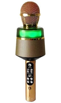 N-GEAR Star Mic 100 Gold/ brezžični BT mikrofon