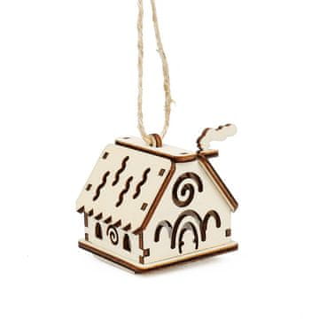 Čarobnost lesa Hišica z valovi