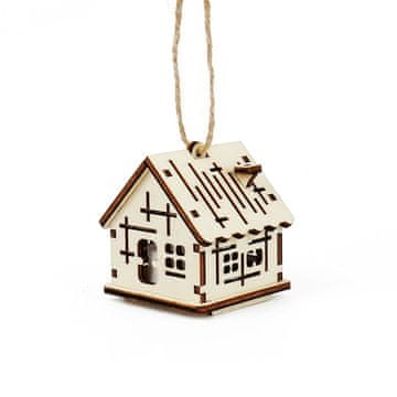 Čarobnost lesa Hišica s križi