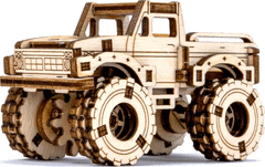 Wooden city 3D sestavljanka Superfast Monster Truck 4