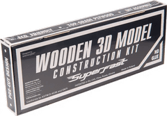 Wooden city 3D sestavljanka Superfast Monster Truck 4