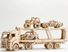 Wooden city 3D sestavljanka Superfast Car Carrier Truck
