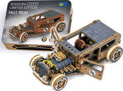 Wooden city 3D puzzle Hot Rod Car Limited Edition 142 kosov