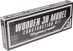 Wooden city 3D sestavljanka Superfast Retro Ride 2
