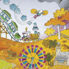 Heye Puzzle Cartoon Classics: Idila ob polju 1000 kosov