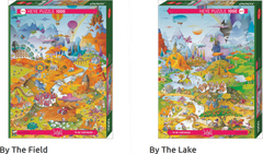 Heye Puzzle Cartoon Classics: Idila ob polju 1000 kosov