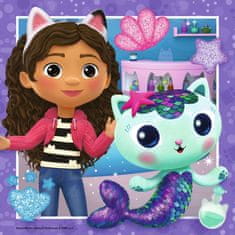 Ravensburger Sestavljanka Gabby´s Dollhouse 3x49 kosov