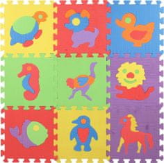 Teddies Penasta sestavljanka Živali (27x27)