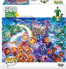 Funko GAMES Puzzle POP! Christmas Elf 500 kosov