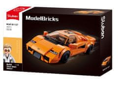 Sluban Model Bricks M38-B1127 Športni avtomobil 2002