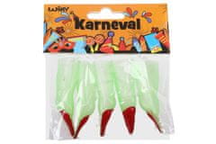 Wiky Prsti čarovnice 5 kosov plastike v vrečki karneval