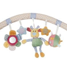 Baby Mix voziček igrače rože, medvedek in zvezde