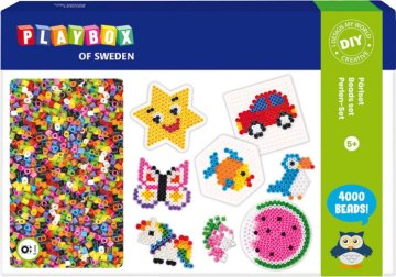 PLAYBOX Set kroglic za likanje Poletje 4000 kosov