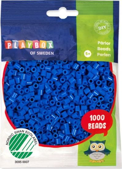 PLAYBOX Oglaševalne kroglice - temno modre 1000 kosov