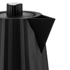 Alessi Plisse grelnik vode 1,7l / 2400W / črn / termoplastika