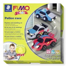 FIMO set za otroke Oblika in igra - Policijski avto