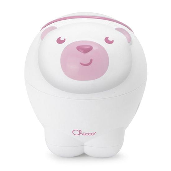 Chicco Projektor z auroro borealis Polarni medved roza