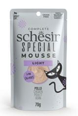 Schesir Cat Pocket Special Mousse Light Chicken 70g