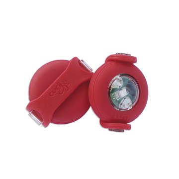 curli Luumi LED varnostna luč za ovratnik RED