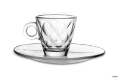 Bormioli Rocco Chapo 90ml kozarec za espresso KALEIDO 6 kosov