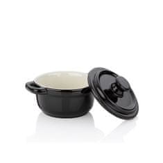 Kela Pekač s pokrovom MALIN 14 x 9,5 cm siv KL-15289
