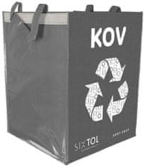SIXTOL Sort Easy 4 kovinske vrečke za sortiranje, 30 x 30 x 40 cm, 4 x 36 l, 4 kosi