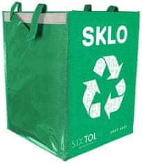 SIXTOL Sort Easy 4 kovinske vrečke za sortiranje, 30 x 30 x 40 cm, 4 x 36 l, 4 kosi