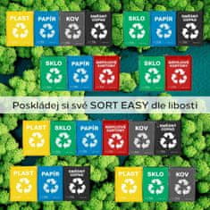 SIXTOL vreča za sortirane odpadke Sort Easy Paper, 30 x 30 x 40 cm, 36 l