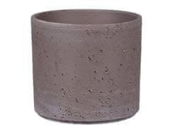 Prevleka za cvetlični lonček PILLAR LAVA UMBRA impregnirana d21x19cm