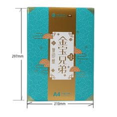 Dollcini premium A4 (210 mm x 297 mm) tiskarski papir, neobdelana lesna masa, 70 g/m2