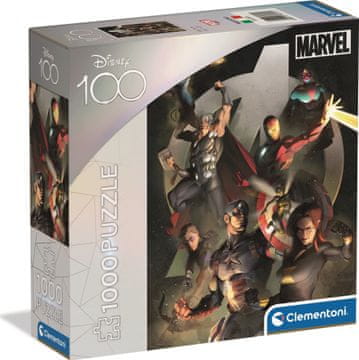 Clementoni Puzzle Disney 100 let: Maščevalci 1000 kosov