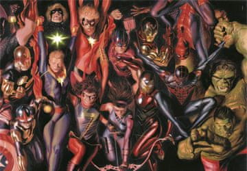 Clementoni Puzzle v etuiju: Avengers 1000 kosov