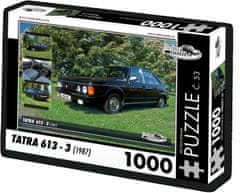 RETRO-AUTA© Puzzle št. 53 Tatra 613-3 (1987) 1000 kosov