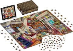 Wooden city Lesena sestavljanka Želja v knjigarni 2 v 1, 4000 kosov