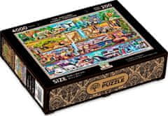 Wooden city Lesena sestavljanka Amazing animal kingdom 2 v 1, 4000 kosov