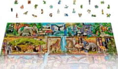 Wooden city Lesena sestavljanka Amazing animal kingdom 2 v 1, 4000 kosov
