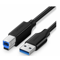 Ugreen USB 3.0 na USB-B kabel za tiskalnik/skener, 2m, črn (10372)