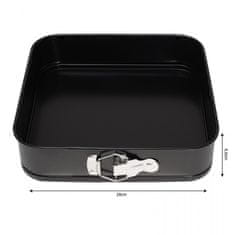 KINGHoff kvadratni pekač za torto 28 cm 12168