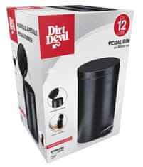 Dirt Devil Črni koš za odpadke s prostornino 12 L ED-249493
