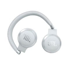 JBL Live 460NC Bluetooth naglavne brezžične slušalke, bele