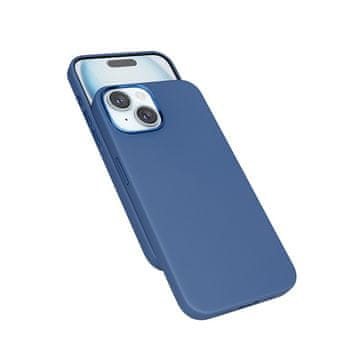 EPICO Mag+ usnjen ovitek za iPhone 15 81110131600001 - modri