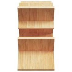 Vidaxl Stojalo za vino za 5 steklenic 41x15x25 cm bambus
